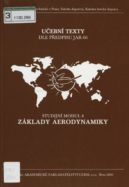 Základy aerodynamiky: studijní modul 8