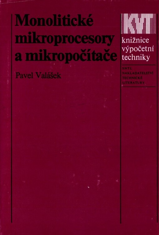 Monolitické mikroprocesory a mikropočítače