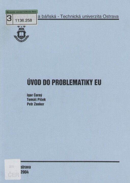 Úvod do problematiky EU