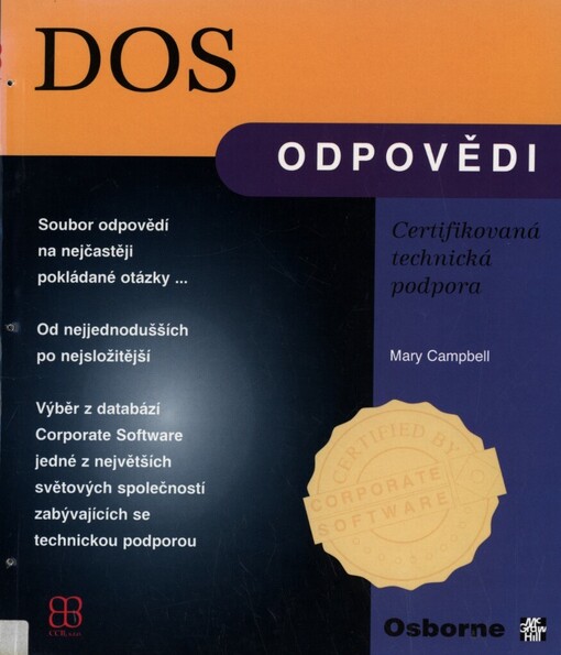 DOS odpovědi: certifikovaná technická podpora