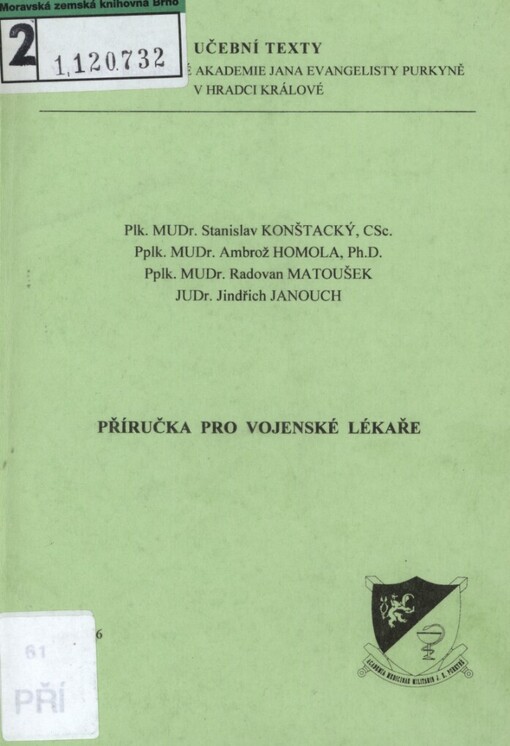 Příručka pro vojenské lékaře