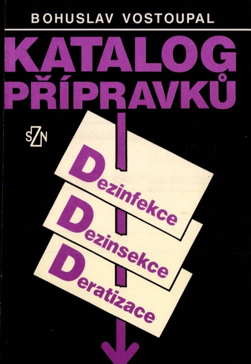 Katalog přípravků dezinfekce, dezinsekce, deratizace