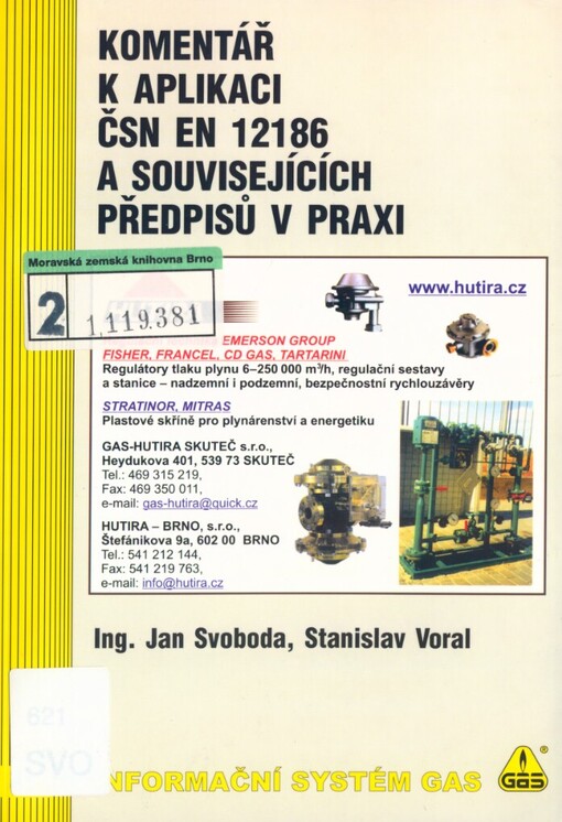 Komentář k aplikaci ČSN EN 12186 a souvisejících předpisů v praxi