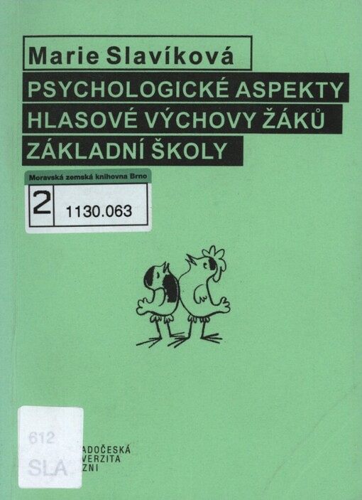 Psychologické aspekty hlasové výchovy žáků základní školy
