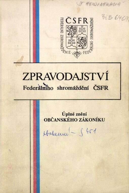 Občanský zákoník: Úplné znění