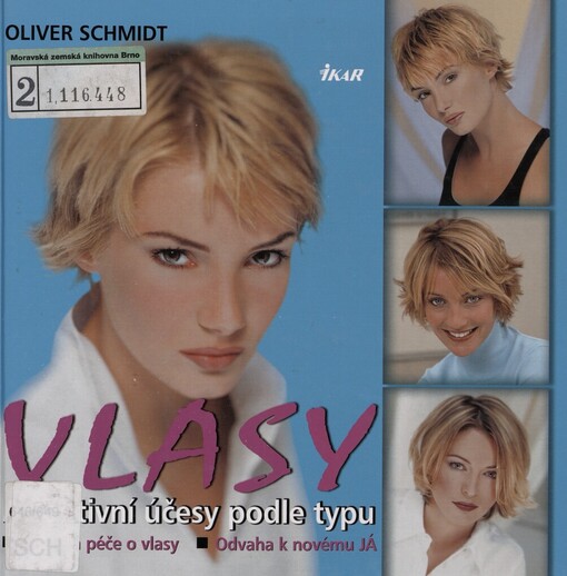 Vlasy: atraktivní účesy podle typu : správná péče o vlasy : odvaha k novému já