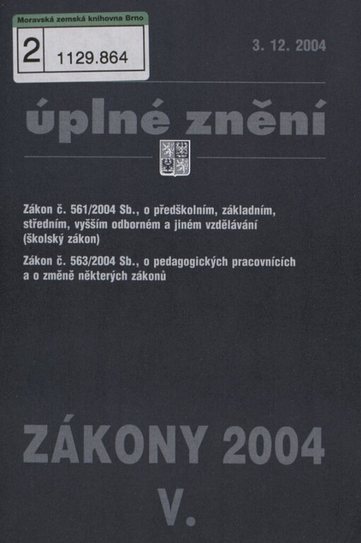 Zákony 2004