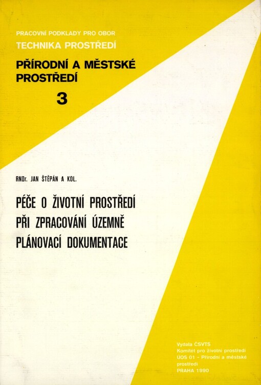 Péče o životní prostředí při zpracování územně plánovací dokumentace