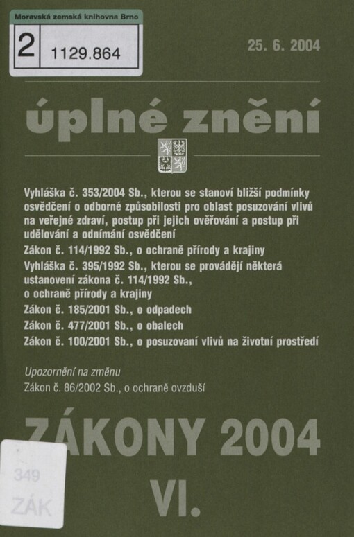 Zákony 2004