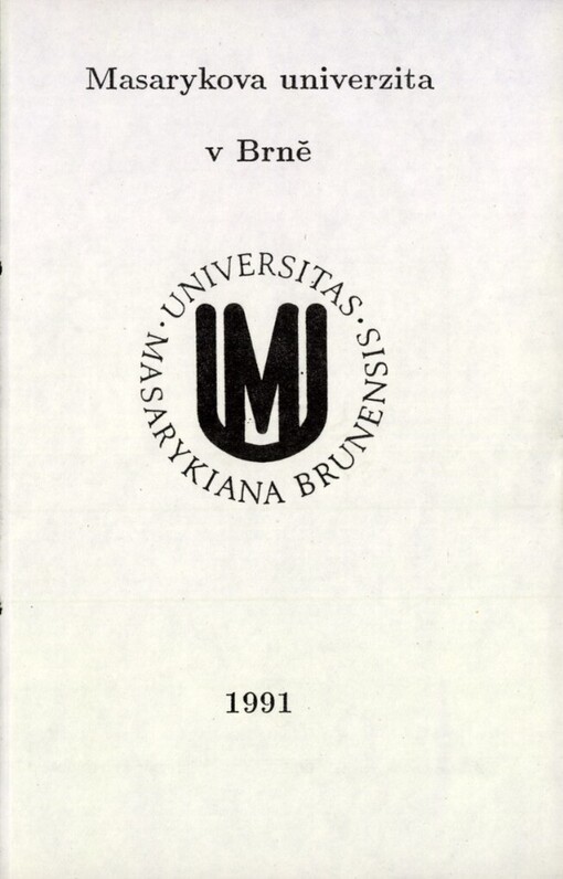 Masarykova univerzita v Brně