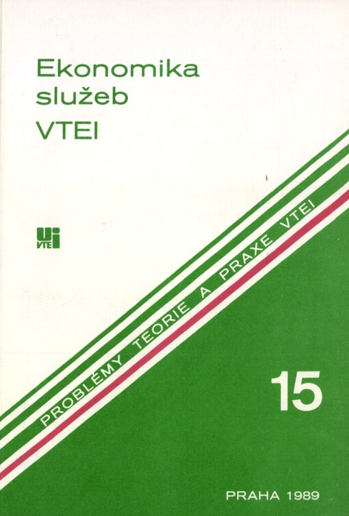 Ekonomika služeb VTEI: sborník prací, Praha : UVTEI, 1989 (Olomouc : MTZ 42)