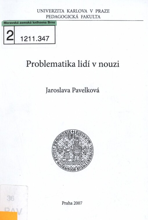 Problematika lidí v nouzi