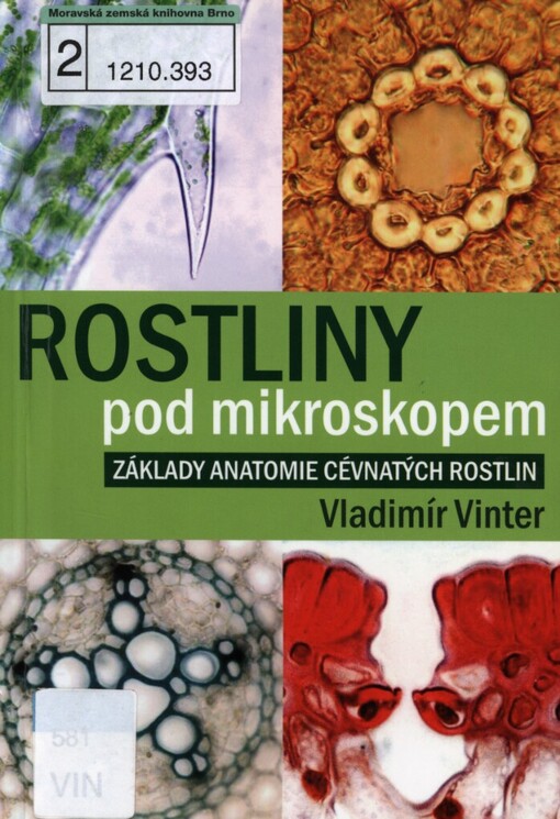 Rostliny pod mikroskopem: základy anatomie cévnatých rostlin