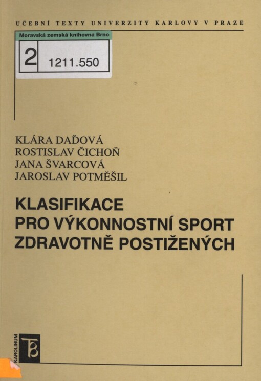 Klasifikace pro výkonnostní sport zdravotně postižených