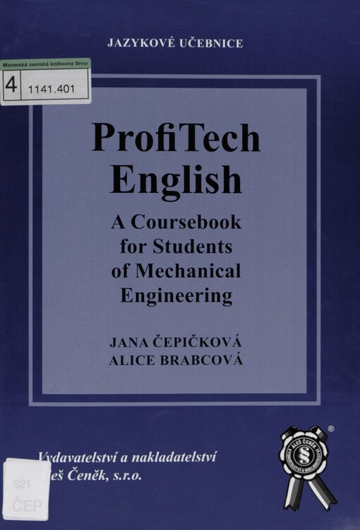 ProfiTech English: a coursebook for students of mechanical engineering