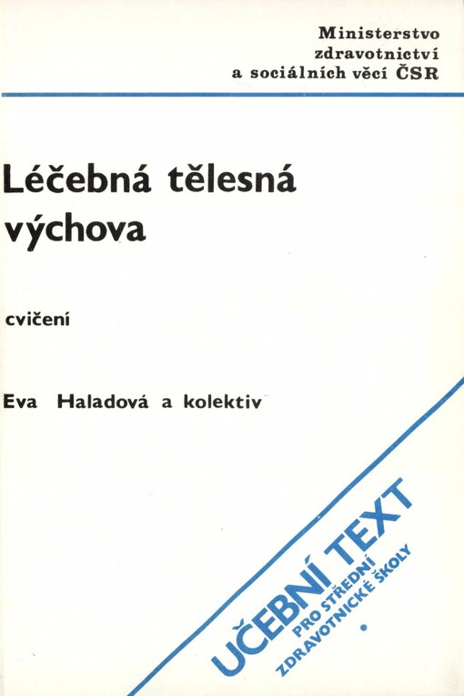 Léčebná tělesná výchova - cvičení
