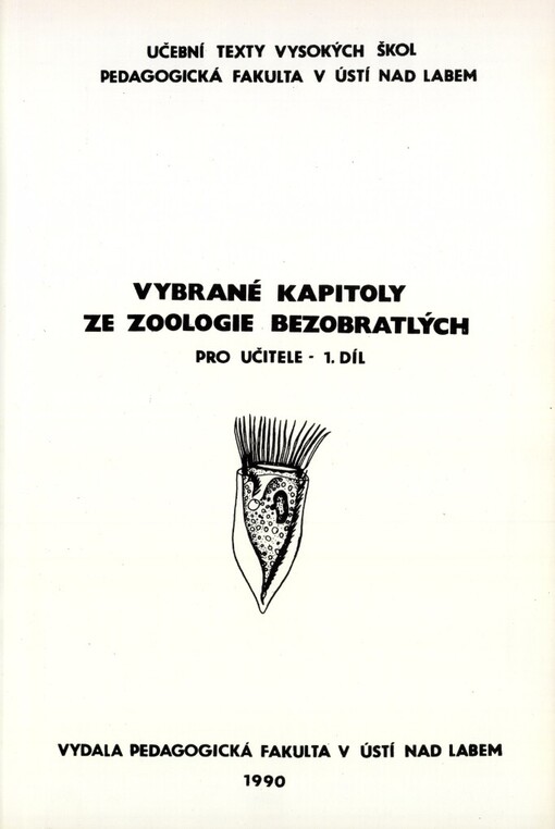 Vybrané kapitoly ze zoologie bezobratlých pro učitele