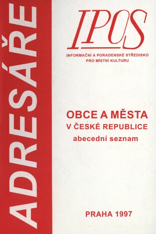 Obce a města v České republice: abecední seznam