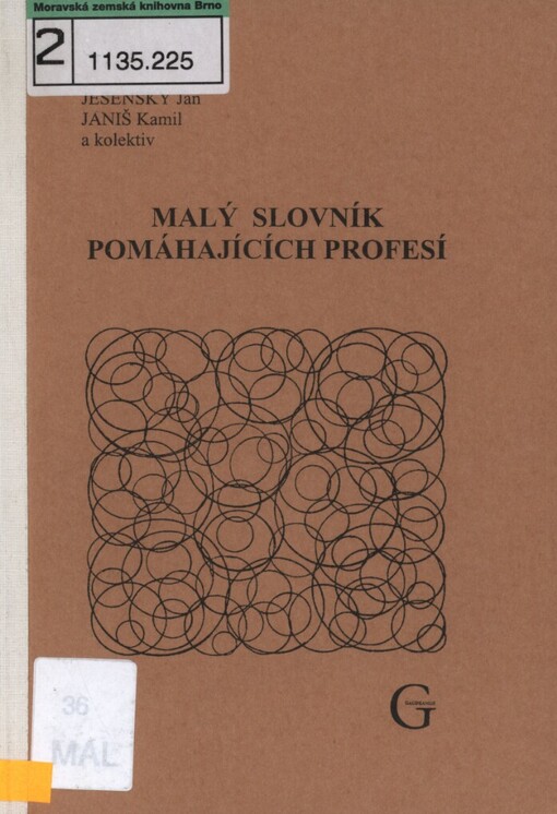 Malý slovník pomáhajících profesí