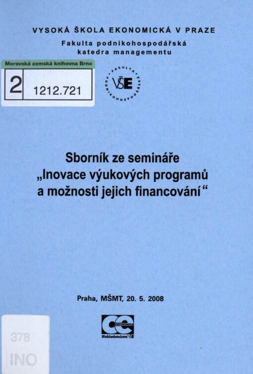 Sborník ze semináře 