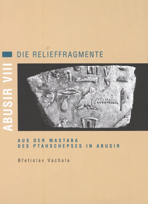 Abusir VIII: die Relieffragmente aus der Mastaba des Ptahschepses in Abusir
