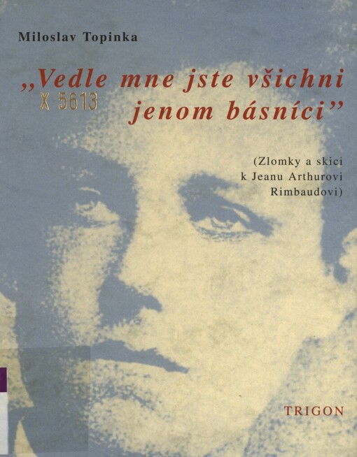 Vedle mne jste všichni jenom básníci: (zlomky a skici k Jeanu Arthurovi Rimbaudovi)
