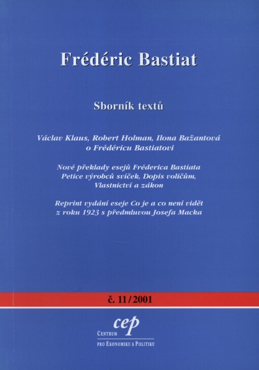 Frédéric Bastiat: sborník textů