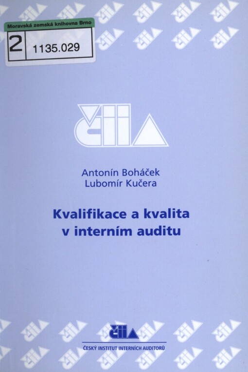 Kvalifikace a kvalita v interním auditu