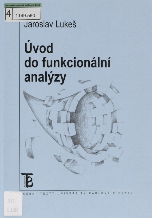 Úvod do funkcionální analýzy