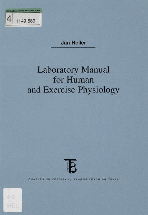Laboratory manual for human and exercise physiology