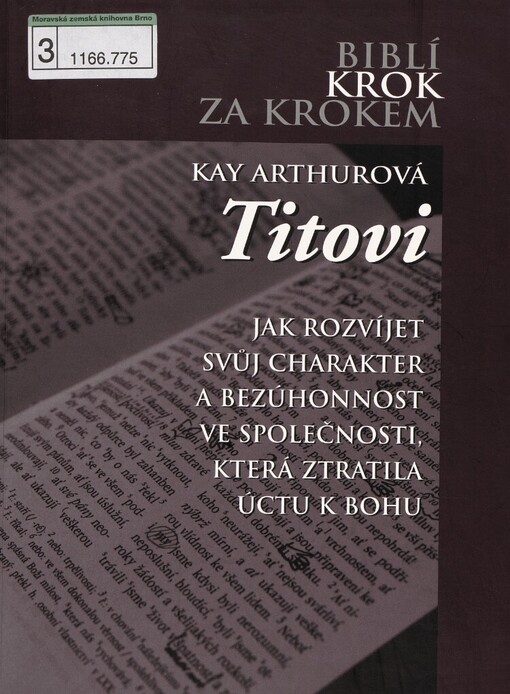 Titovi: hloubkové induktivní studium, které vám pomůže porozumět Božímu slovu, přinese uzdravení vaší duši a dá směr vašemu životu