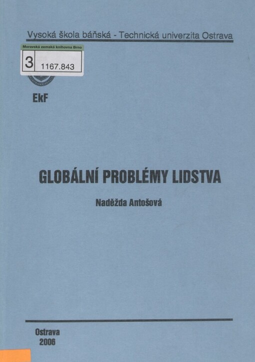Globální problémy lidstva
