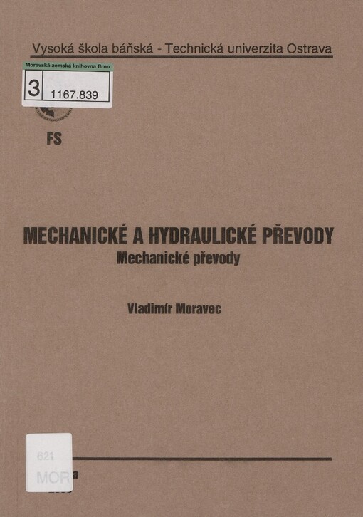 Mechanické a hydraulické převody