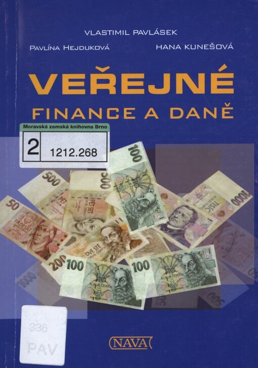 Veřejné finance a daně