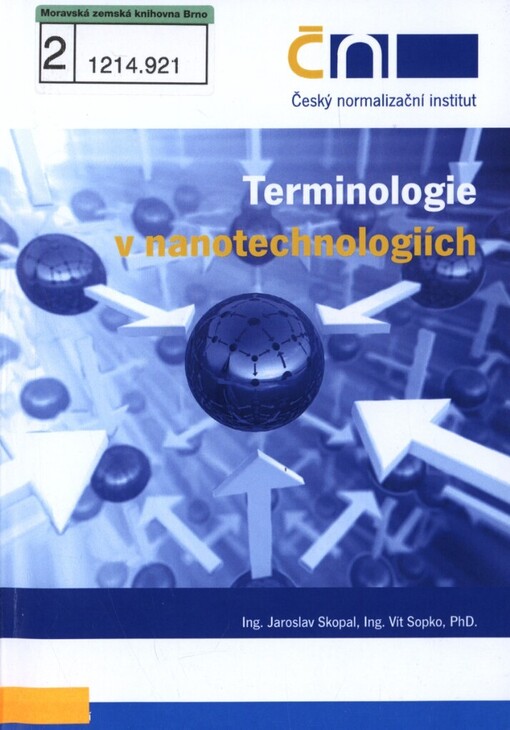 Technická publikace ČNI: terminologie v nanotechnologiích