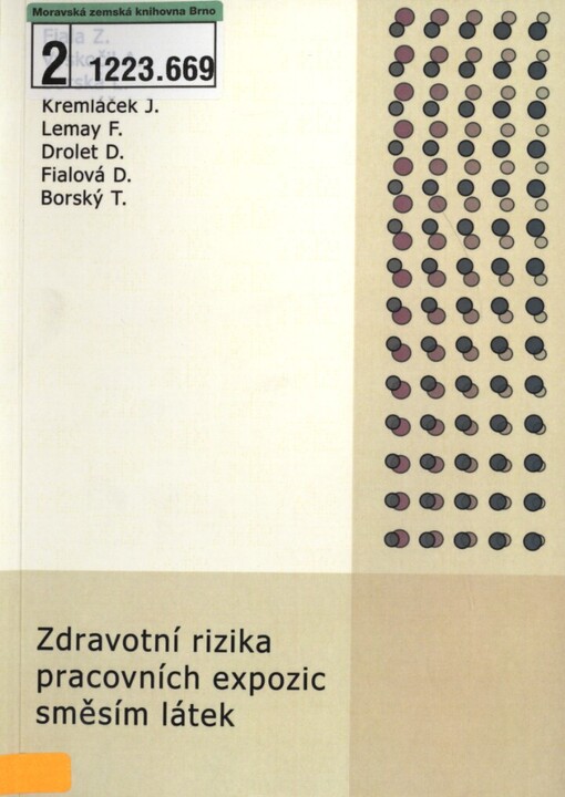 Zdravotní rizika pracovních expozic směsím látek
