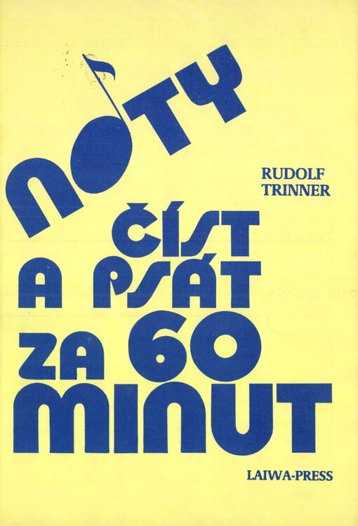 Noty číst a psát za 60 minut