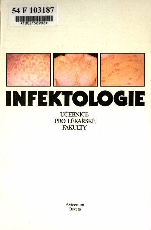 Infektologie: učebnice pro lékařské fakulty