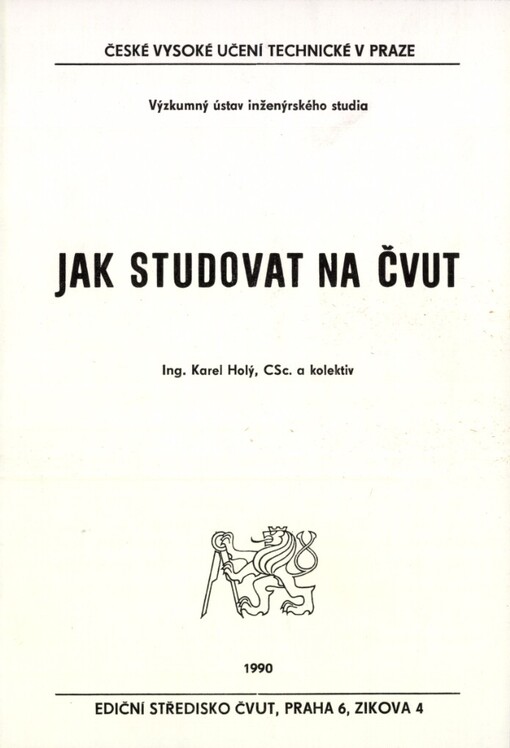 Jak studovat na ČVUT
