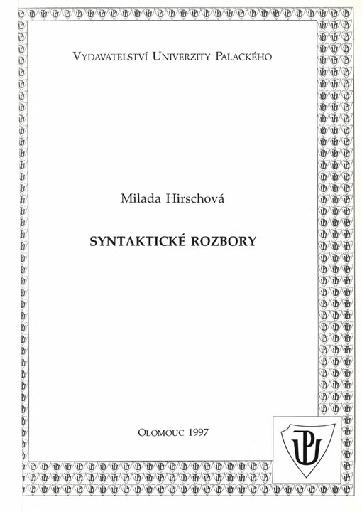 Syntaktické rozbory
