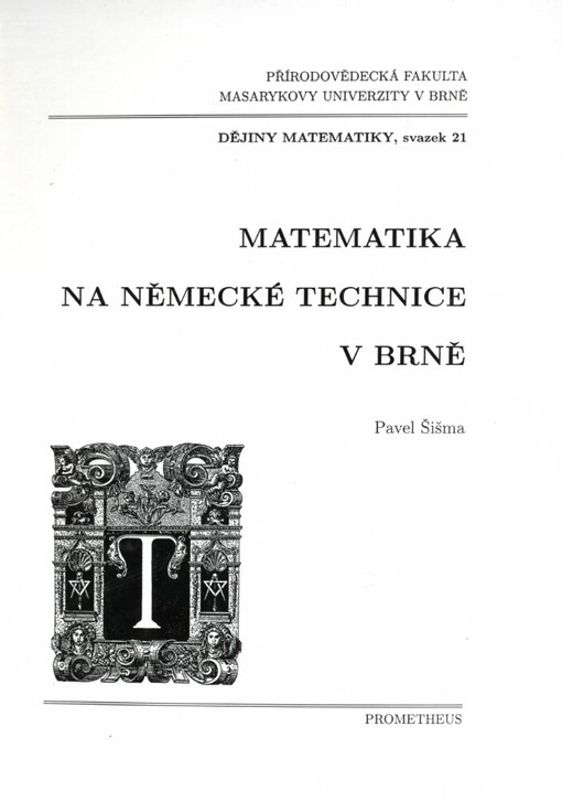 Matematika na německé technice v Brně