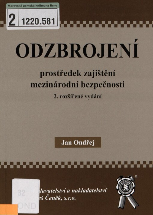 Odzbrojení: prostředek k zajištění mezinárodní bezpečnosti