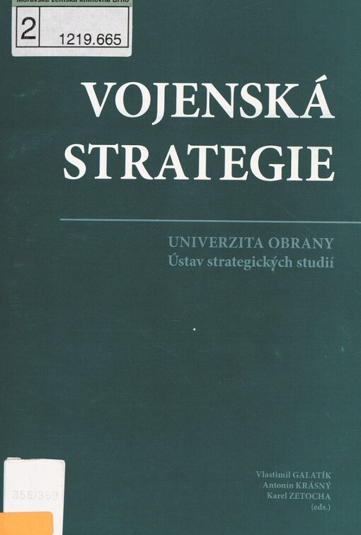 Vojenská strategie