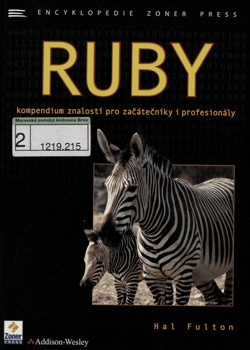 Ruby: kompendium znalostí pro začátečníky i profesionály