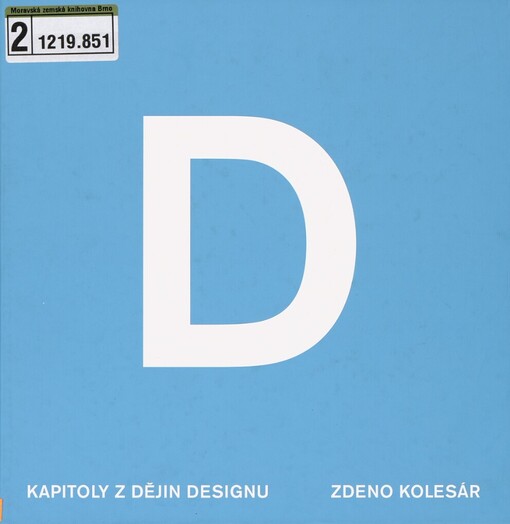 Kapitoly z dějin designu