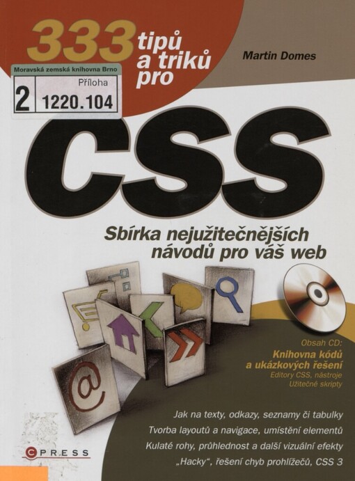 333 tipů a triků pro CSS: [sbírka nejužitečnějších návodů pro váš web]