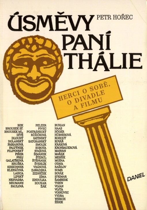 Úsměvy paní Thálie: herci o sobě, o divadle a filmu