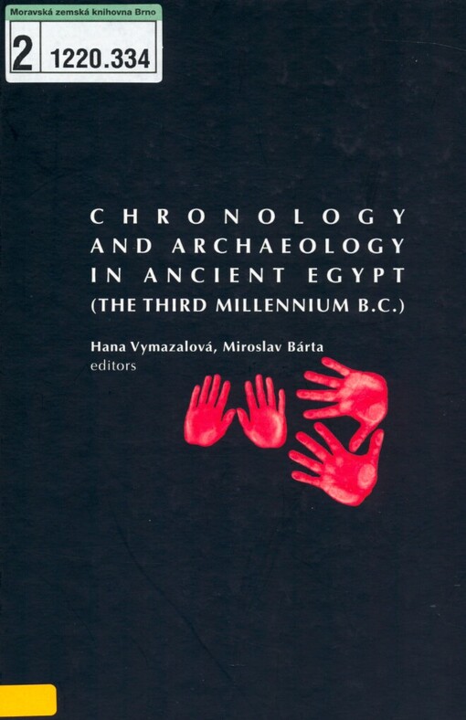 Chronology and archaeology in ancient Egypt (the third millennium B.C.)