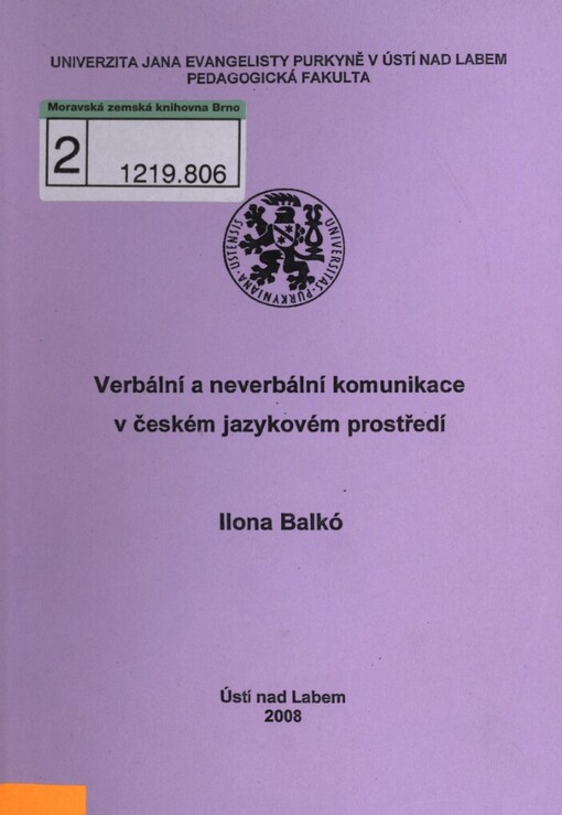 Verbální a neverbální komunikace v českém jazykovém prostředí