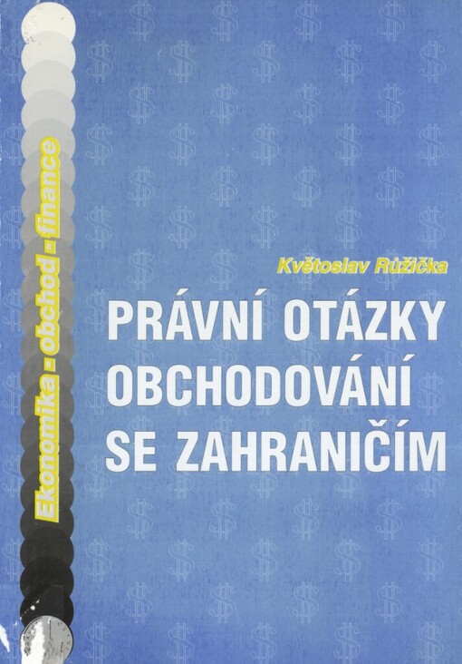 Právní otázky obchodování se zahraničím